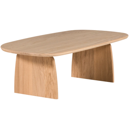 Woood Tablo Salontafel 110 Cm Eiken Transparant [Fsc] - KwaliteitWonen.nl