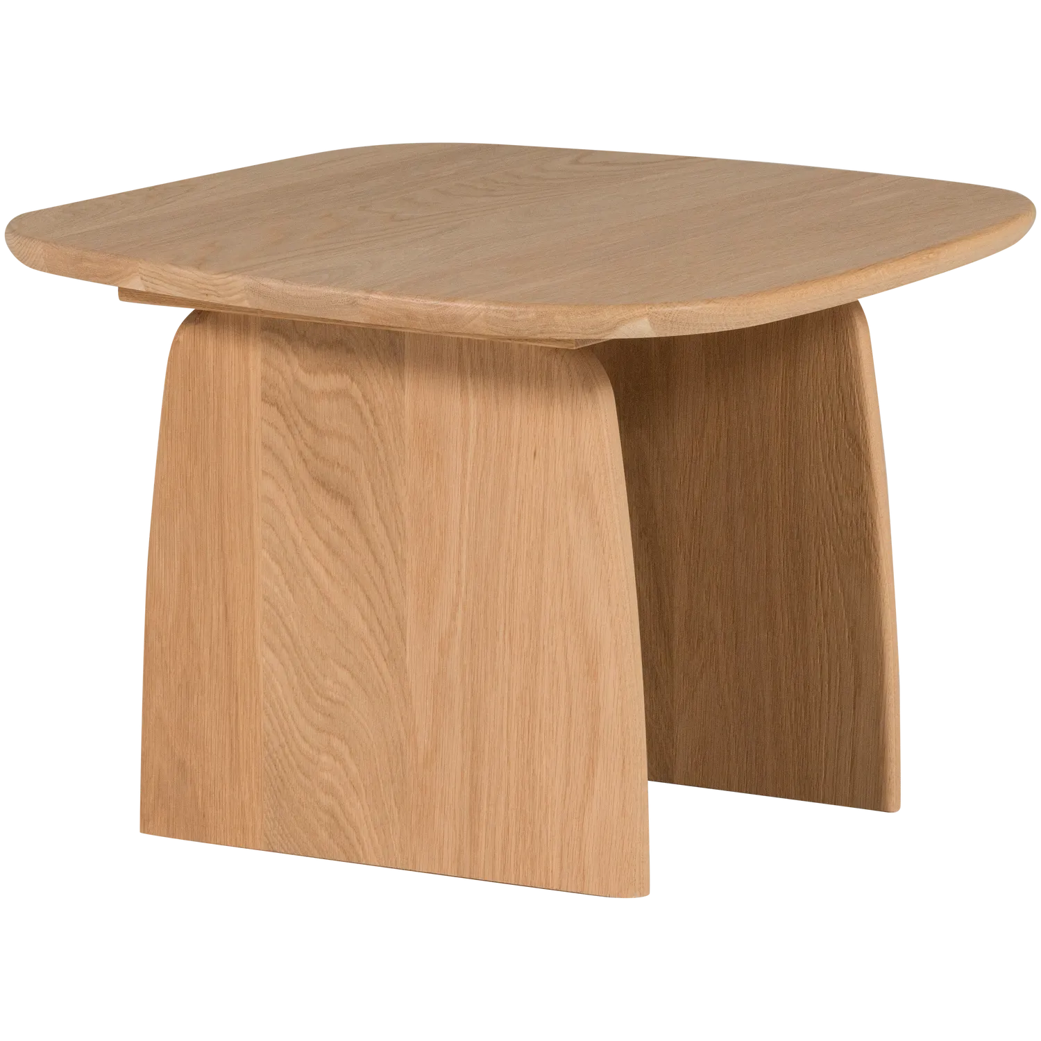 Woood Tablo Salontafel 60 Cm Eiken Transparant [Fsc] - KwaliteitWonen.nl
