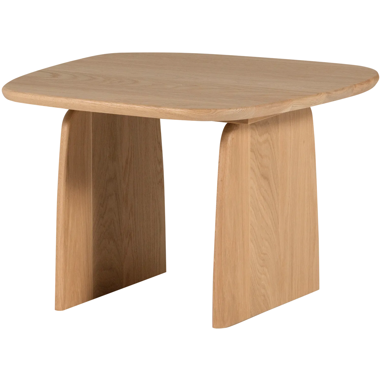 Woood Tablo Salontafel 60 Cm Eiken Transparant [Fsc] - KwaliteitWonen.nl