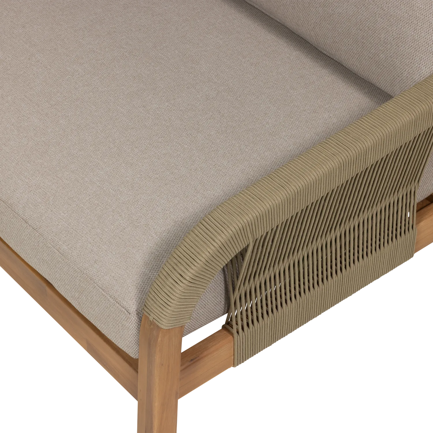 Woood Taro Tuin Low Dining Loungeset Acaciahout Naturel [Fsc] - KwaliteitWonen.nl