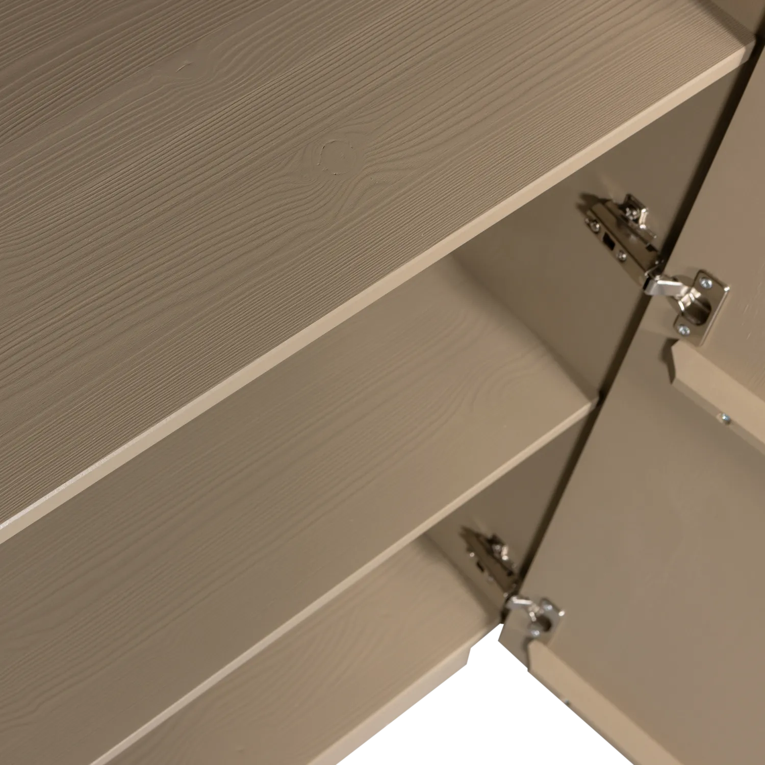 Woood Teo Wandkast Grenen Mud [Fsc] - KwaliteitWonen.nl