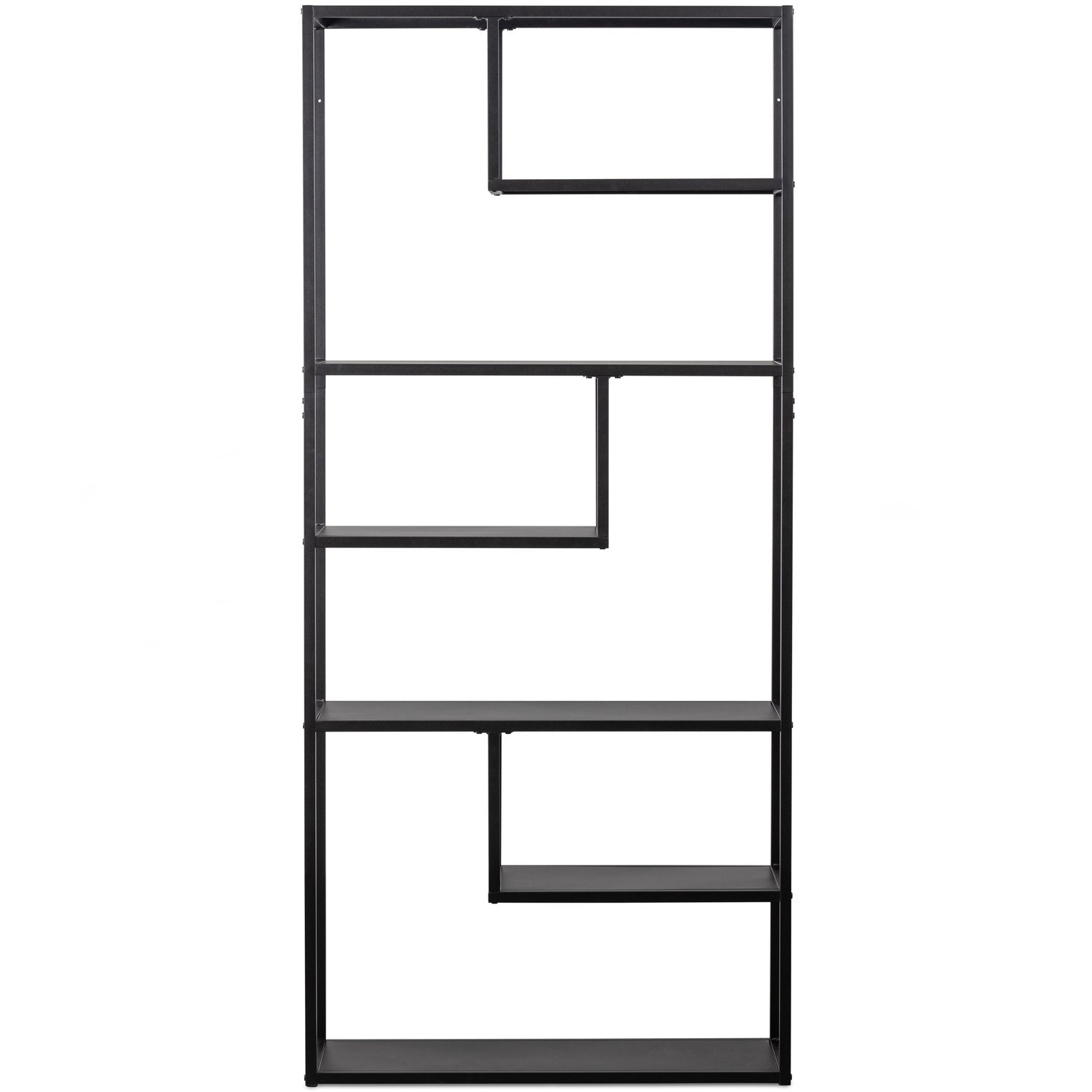 Woood Teun Vakkenkast Zwart-Kwaliteitwonen.nl