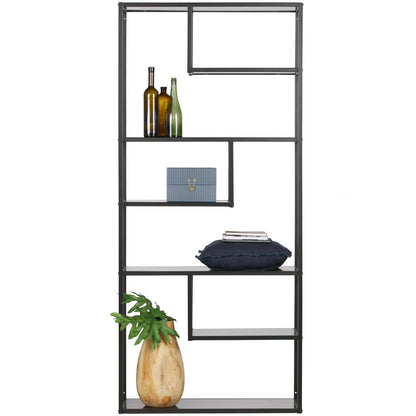 Woood Teun Vakkenkast Zwart-Kwaliteitwonen.nl