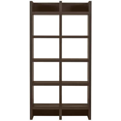 Woood Timo Boekenkast MDF Donkerbruin - KwaliteitWonen.nl