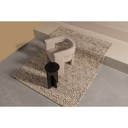 Woood Tiwa Fauteuil Boucle Beige - KwaliteitWonen.nl