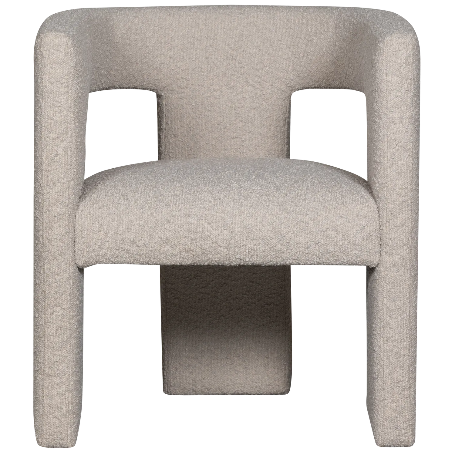Woood Tiwa Fauteuil Boucle Beige - KwaliteitWonen.nl