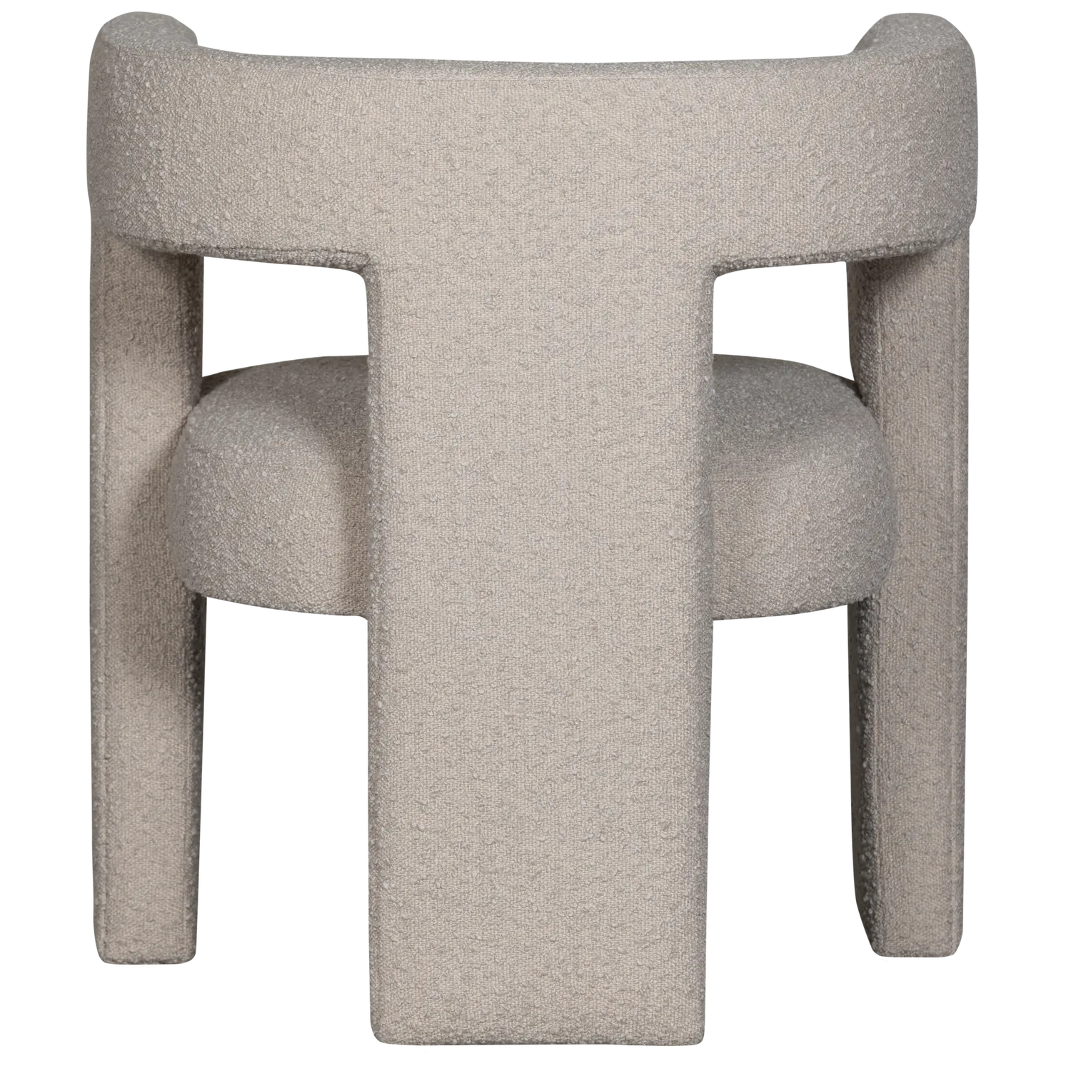 Woood Tiwa Fauteuil Boucle Beige - KwaliteitWonen.nl