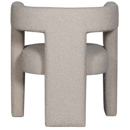 Woood Tiwa Fauteuil Boucle Beige - KwaliteitWonen.nl