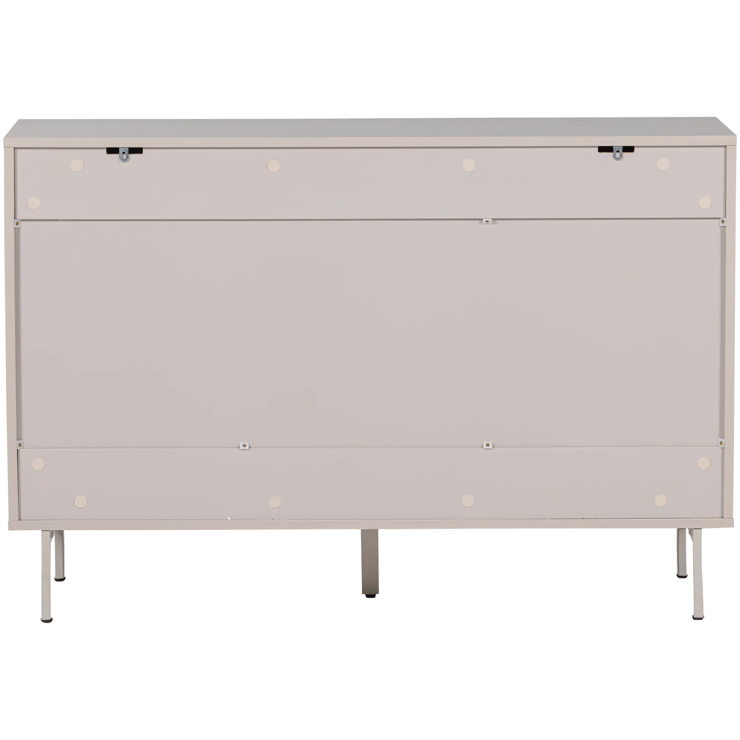 Woood Tours Dressoir Ladekast 6 Lades Melamine MDF Zand - KwaliteitWonen.nl