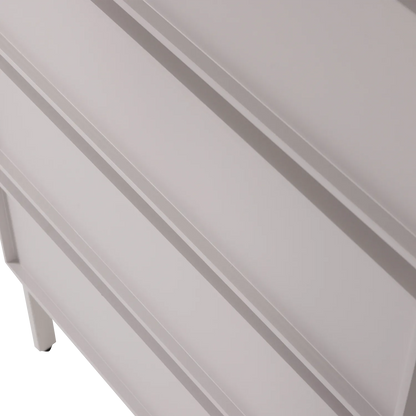 Woood Tours Dressoir Ladekast 6 Lades Melamine MDF Zand - KwaliteitWonen.nl