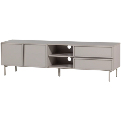 Woood Tours Dressoir Tv Meubel 180cm Melamine MDF Zand - KwaliteitWonen.nl