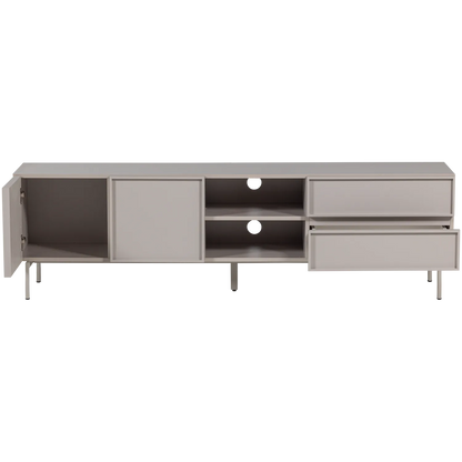 Woood Tours Dressoir Tv Meubel 180cm Melamine MDF Zand - KwaliteitWonen.nl
