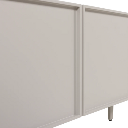 Woood Tours Dressoir Tv Meubel 180cm Melamine MDF Zand - KwaliteitWonen.nl