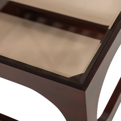 Woood Trax Salontafel Acaciahout Bruin - KwaliteitWonen.nl