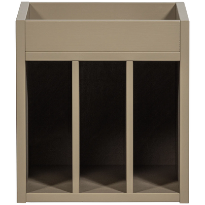 Woood Turner Platenkast Grenen Mud [Fsc] - KwaliteitWonen.nl