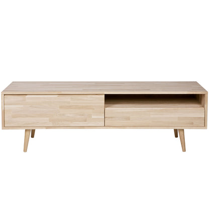 Woood Tygo Tv Meubel 150cm Eiken Retro Poten [Fsc] - KwaliteitWonen.nl