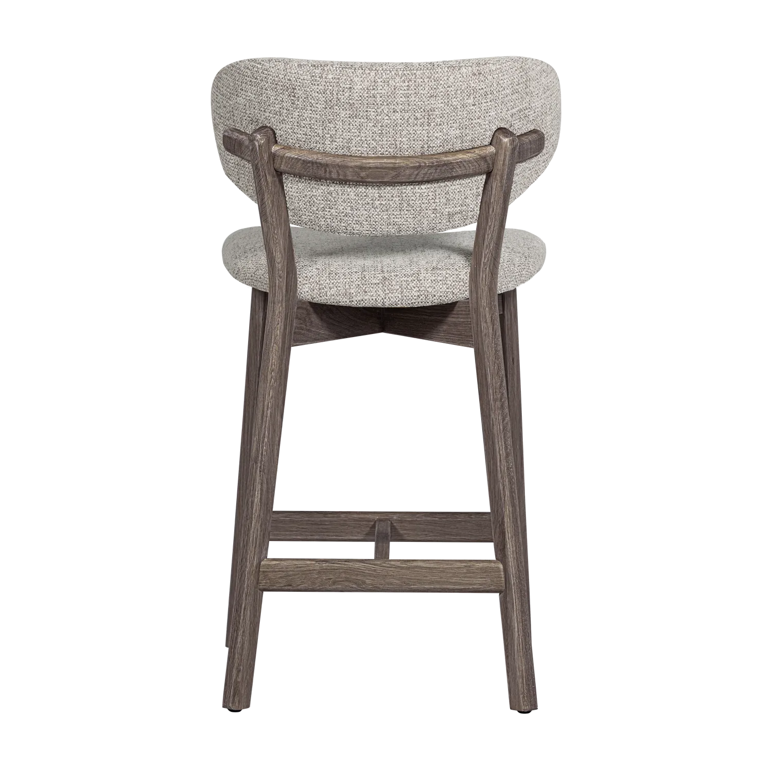 Woood Udar Barstoel Naturel Met Houten Frame Bruin [Fsc] - KwaliteitWonen.nl