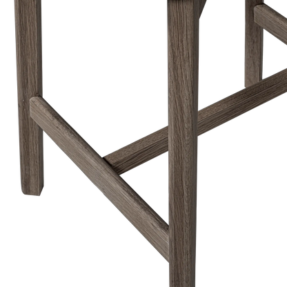 Woood Udar Barstoel Naturel Met Houten Frame Bruin [Fsc] - KwaliteitWonen.nl