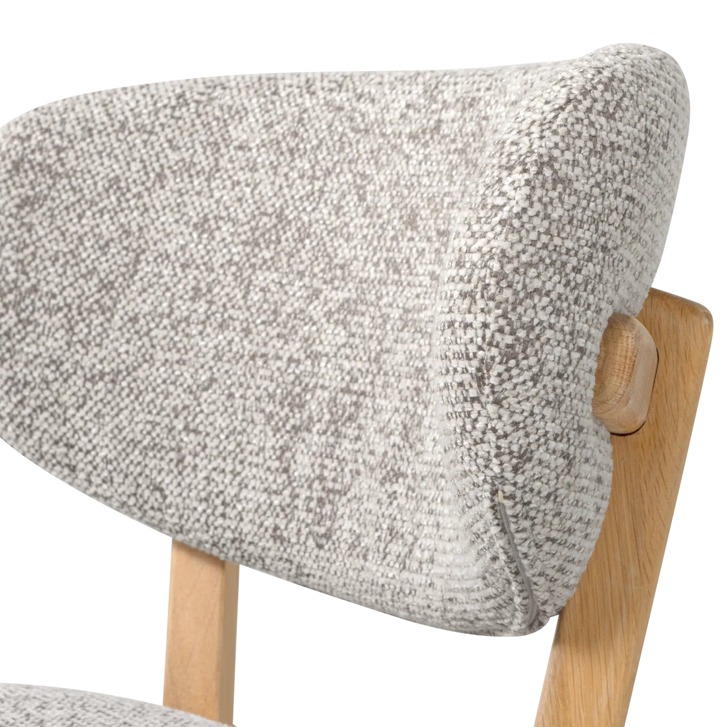 Woood Udar Barstoel Naturel Met Houten Frame Naturel [Fsc] - KwaliteitWonen.nl