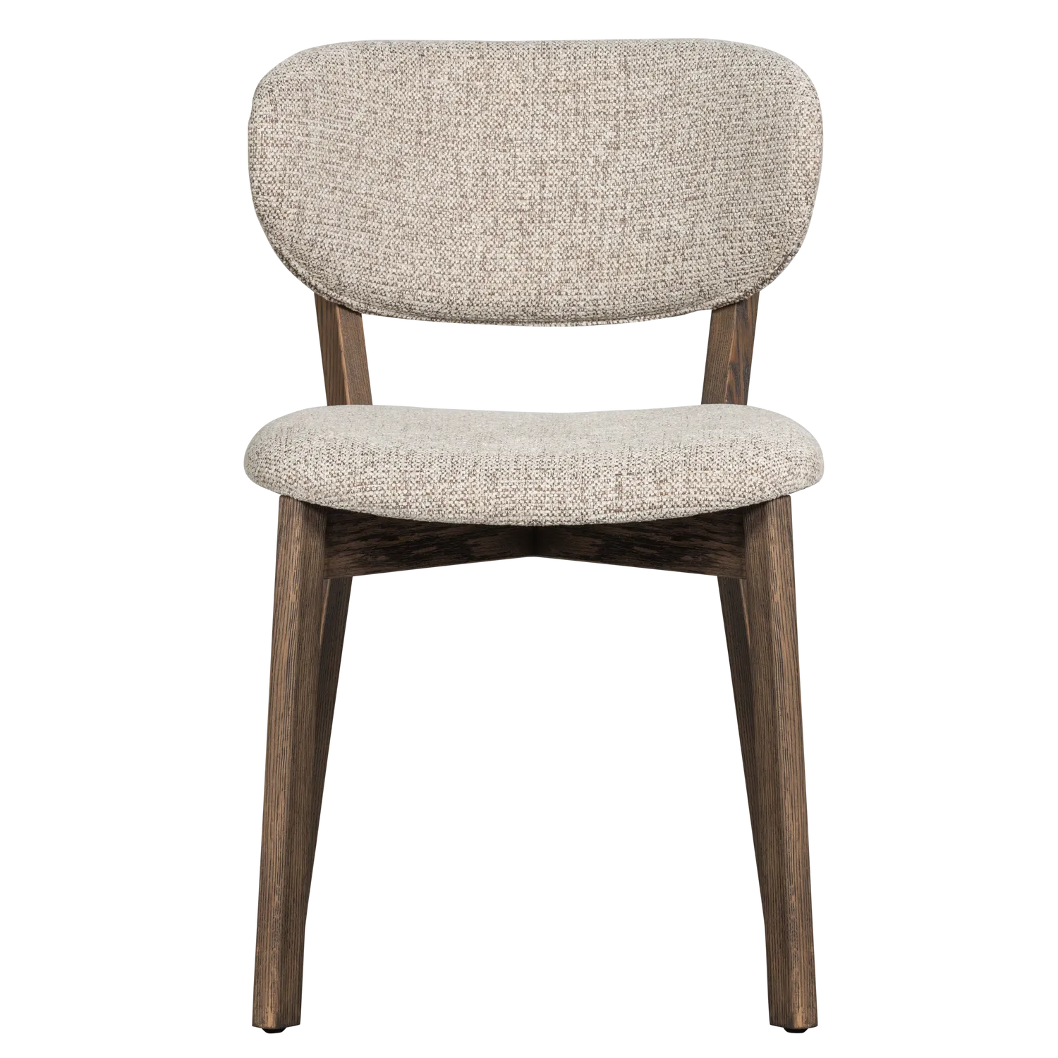 Woood Udar Eetkamerstoel Naturel Met Houten Frame Bruin - KwaliteitWonen.nl