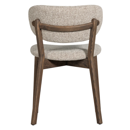 Woood Udar Eetkamerstoel Naturel Met Houten Frame Bruin - KwaliteitWonen.nl