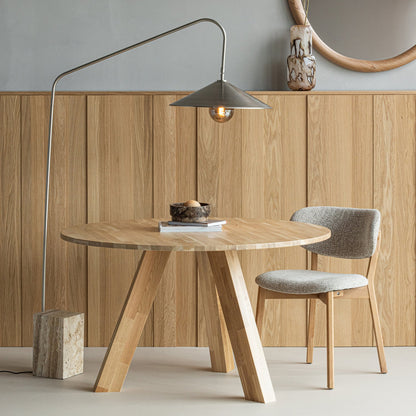Woood Udar Eetkamerstoel Naturel Met Houten Frame Naturel - KwaliteitWonen.nl