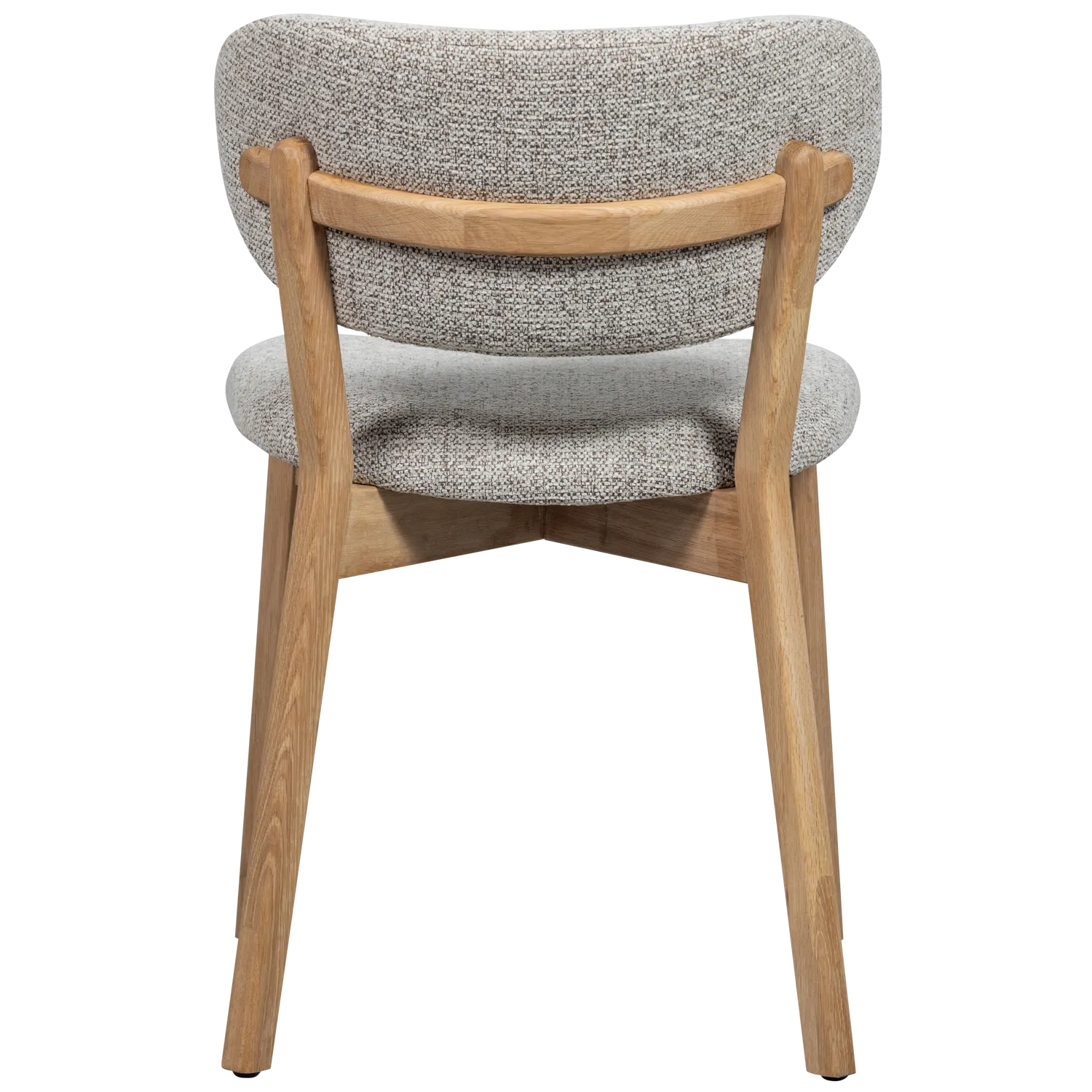Woood Udar Eetkamerstoel Naturel Met Houten Frame Naturel - KwaliteitWonen.nl