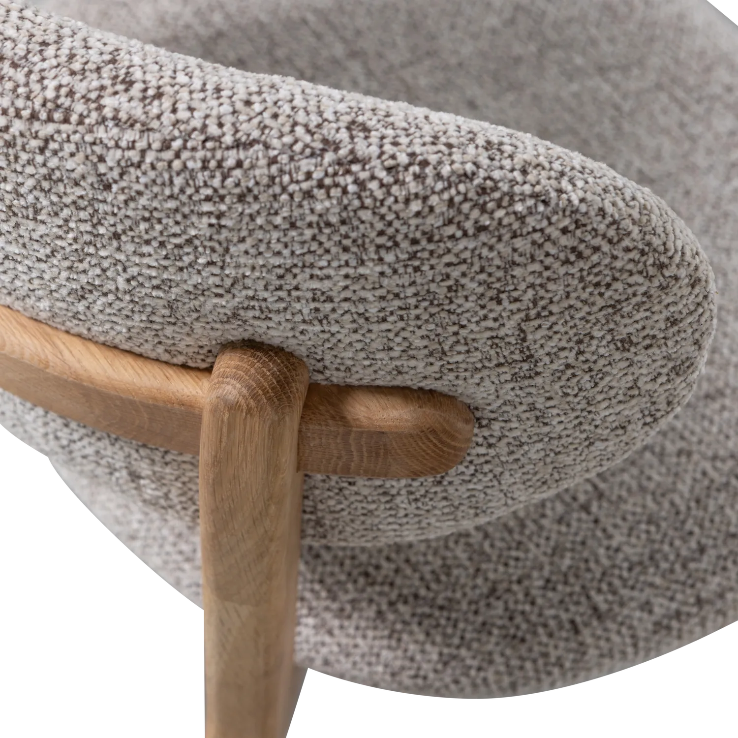 Woood Udar Eetkamerstoel Naturel Met Houten Frame Naturel - KwaliteitWonen.nl