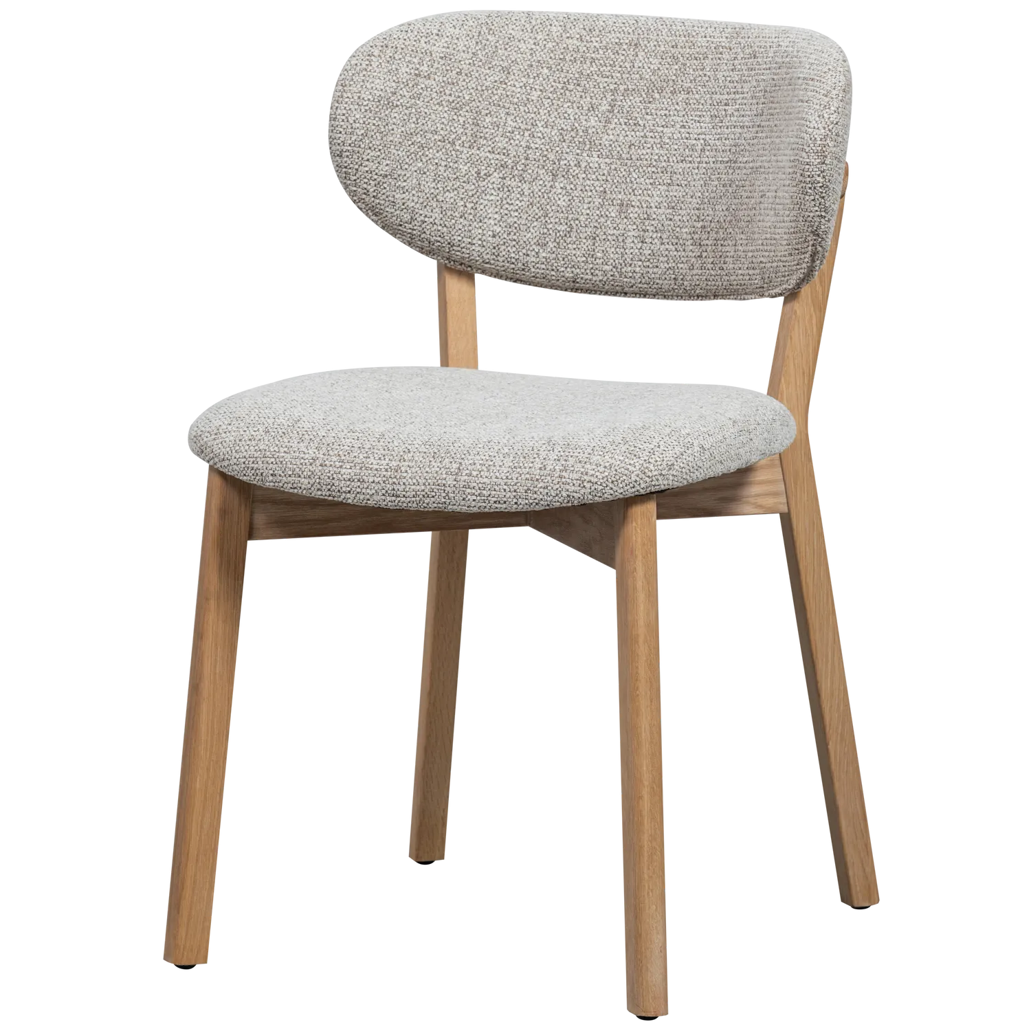 Woood Udar Eetkamerstoel Naturel Met Houten Frame Naturel - KwaliteitWonen.nl