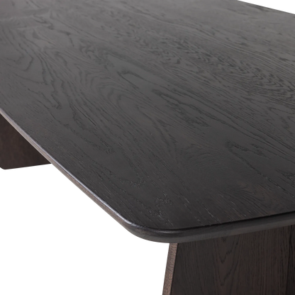 Woood Veere Eettafel 180 X100 Cm Mystic Brown [Fsc] - KwaliteitWonen.nl