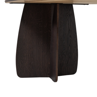 Woood Veere Eettafel 180 X100 Cm Mystic Brown [Fsc] - KwaliteitWonen.nl