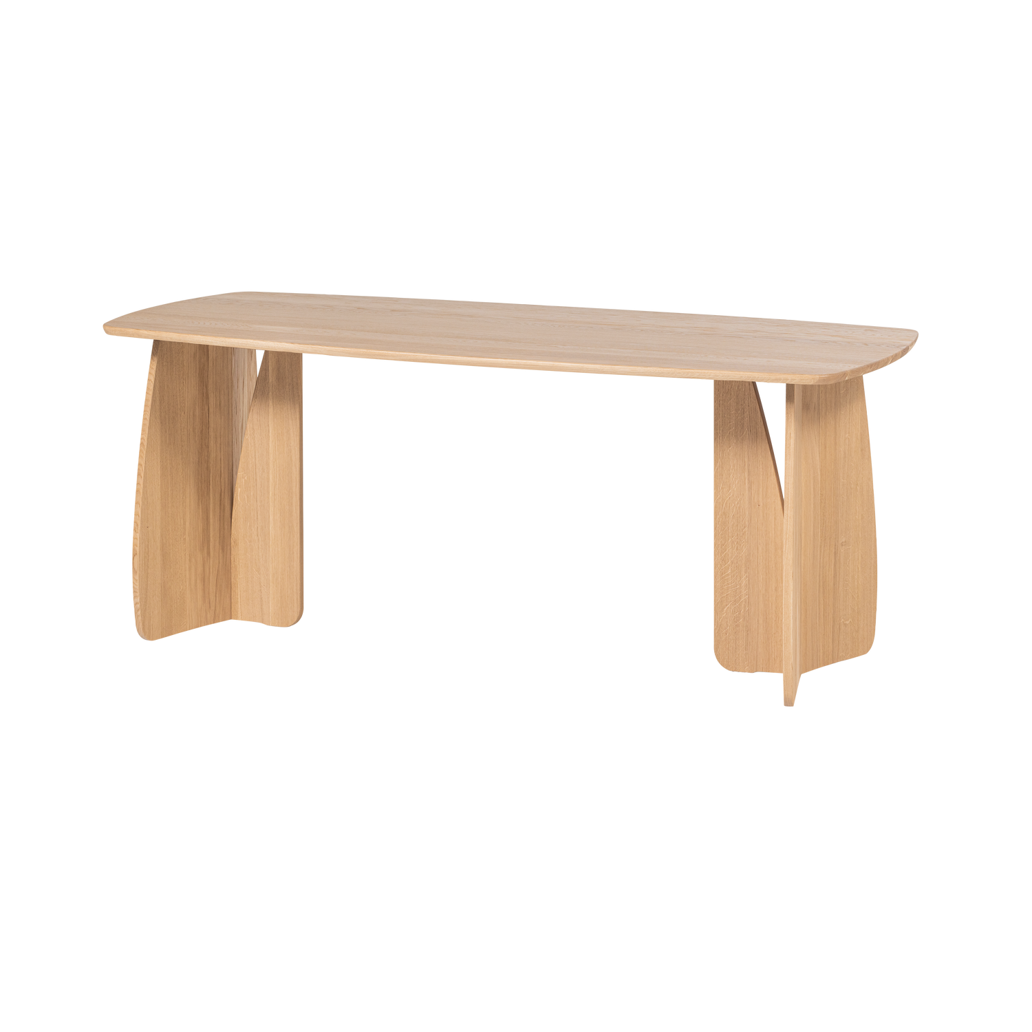Woood Veere Eettafel 180 X100 Cm Naturel [Fsc] - KwaliteitWonen.nl