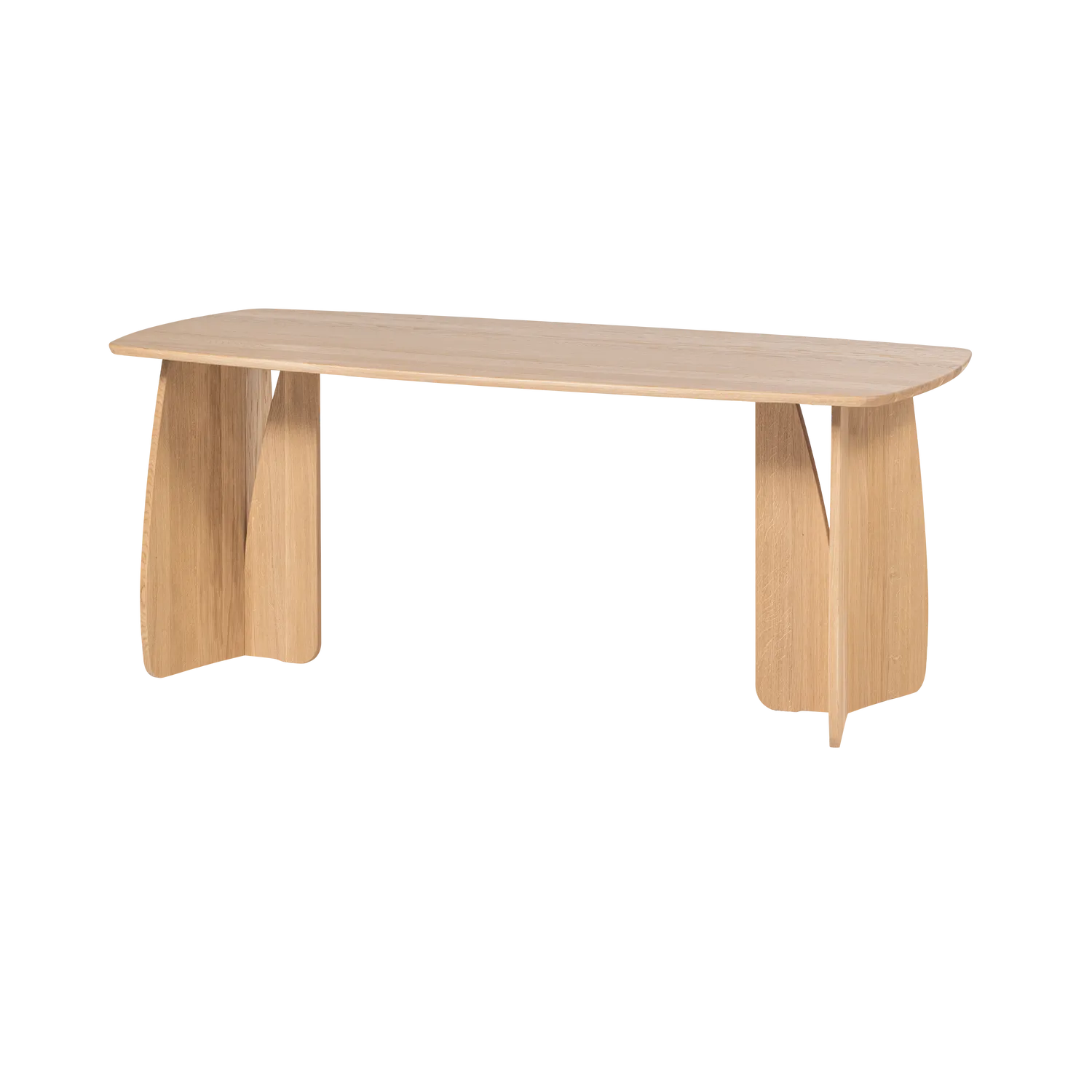 Woood Veere Eettafel 180 X100 Cm Naturel [Fsc] - KwaliteitWonen.nl