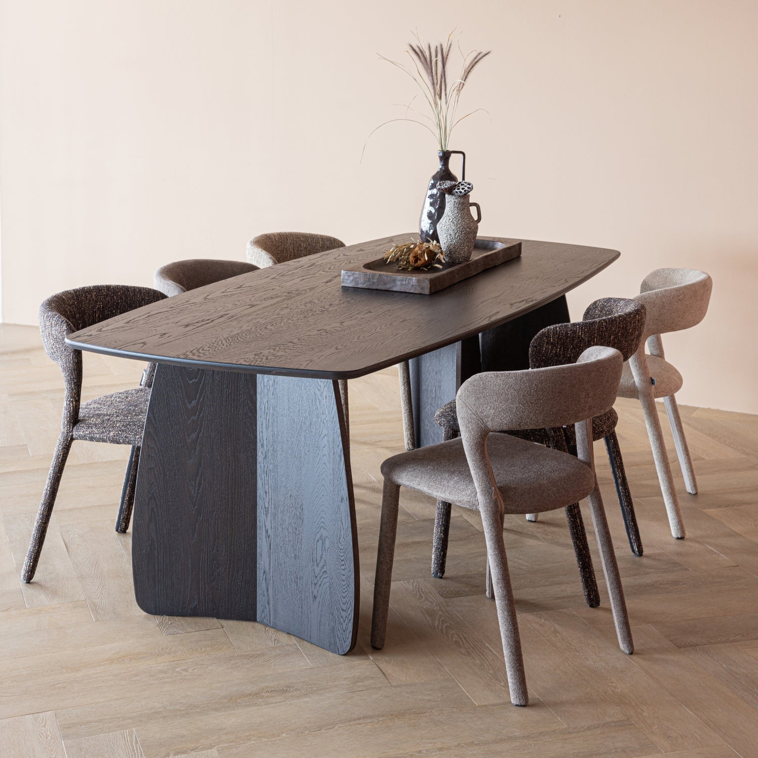Woood Veere Eettafel 200 X100 Cm Mystic Brown [Fsc] - KwaliteitWonen.nl