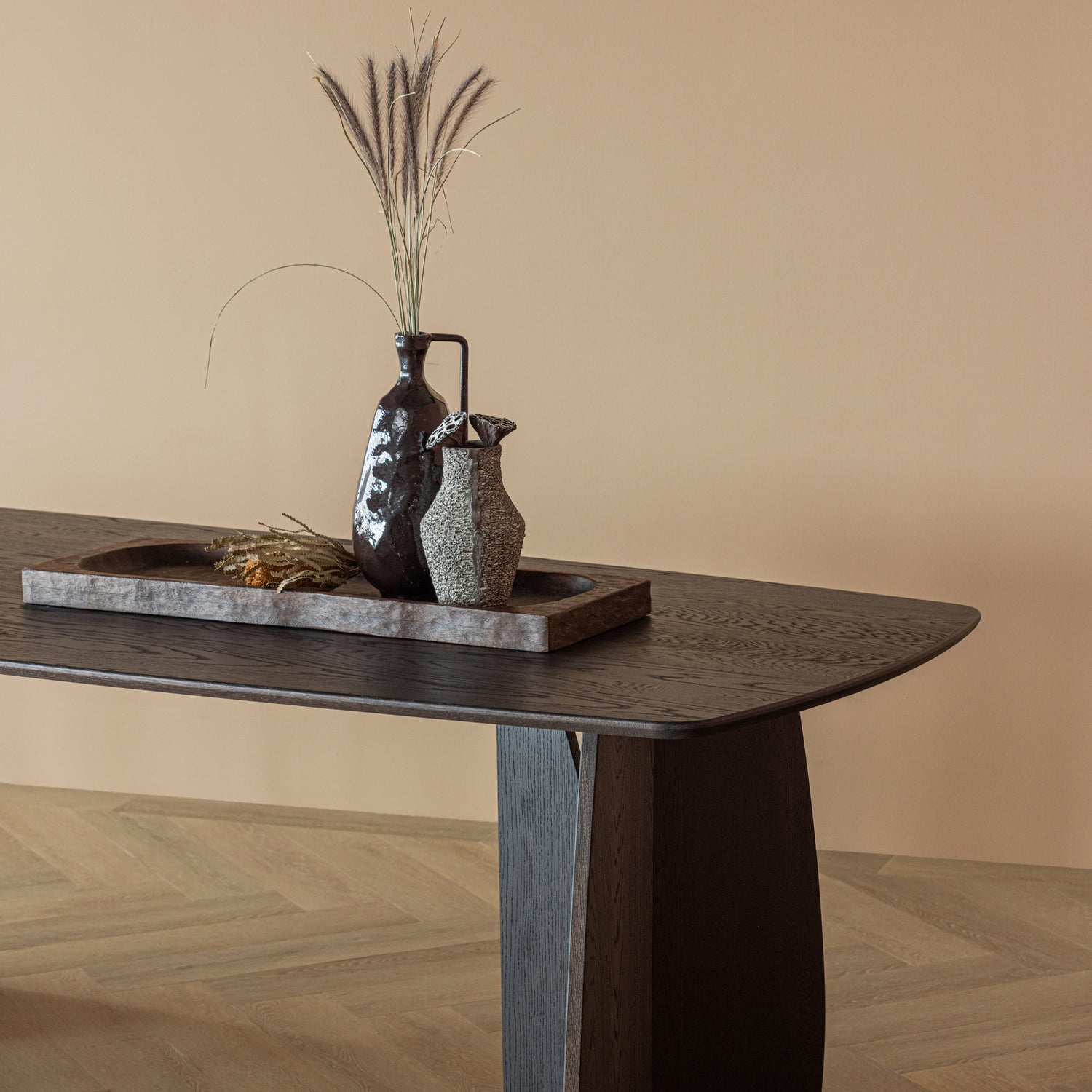 Woood Veere Eettafel 200 X100 Cm Mystic Brown [Fsc] - KwaliteitWonen.nl