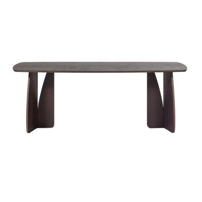 Woood Veere Eettafel 200 X100 Cm Mystic Brown [Fsc] - KwaliteitWonen.nl