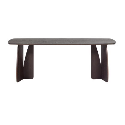 Woood Veere Eettafel 200 X100 Cm Mystic Brown [Fsc] - KwaliteitWonen.nl