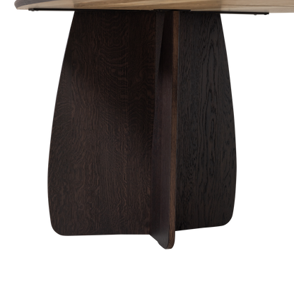Woood Veere Eettafel 200 X100 Cm Mystic Brown [Fsc] - KwaliteitWonen.nl