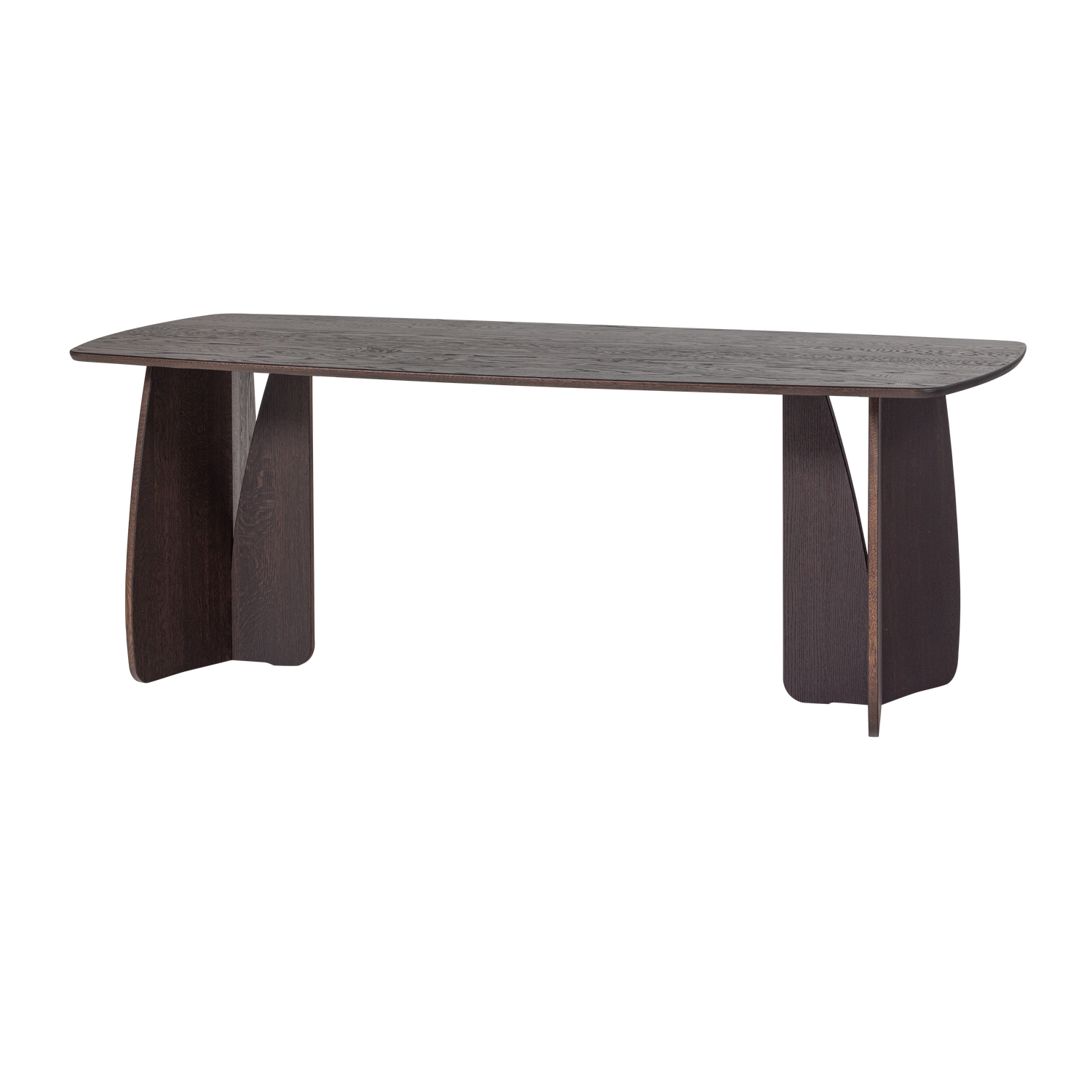 Woood Veere Eettafel 200 X100 Cm Mystic Brown [Fsc] - KwaliteitWonen.nl