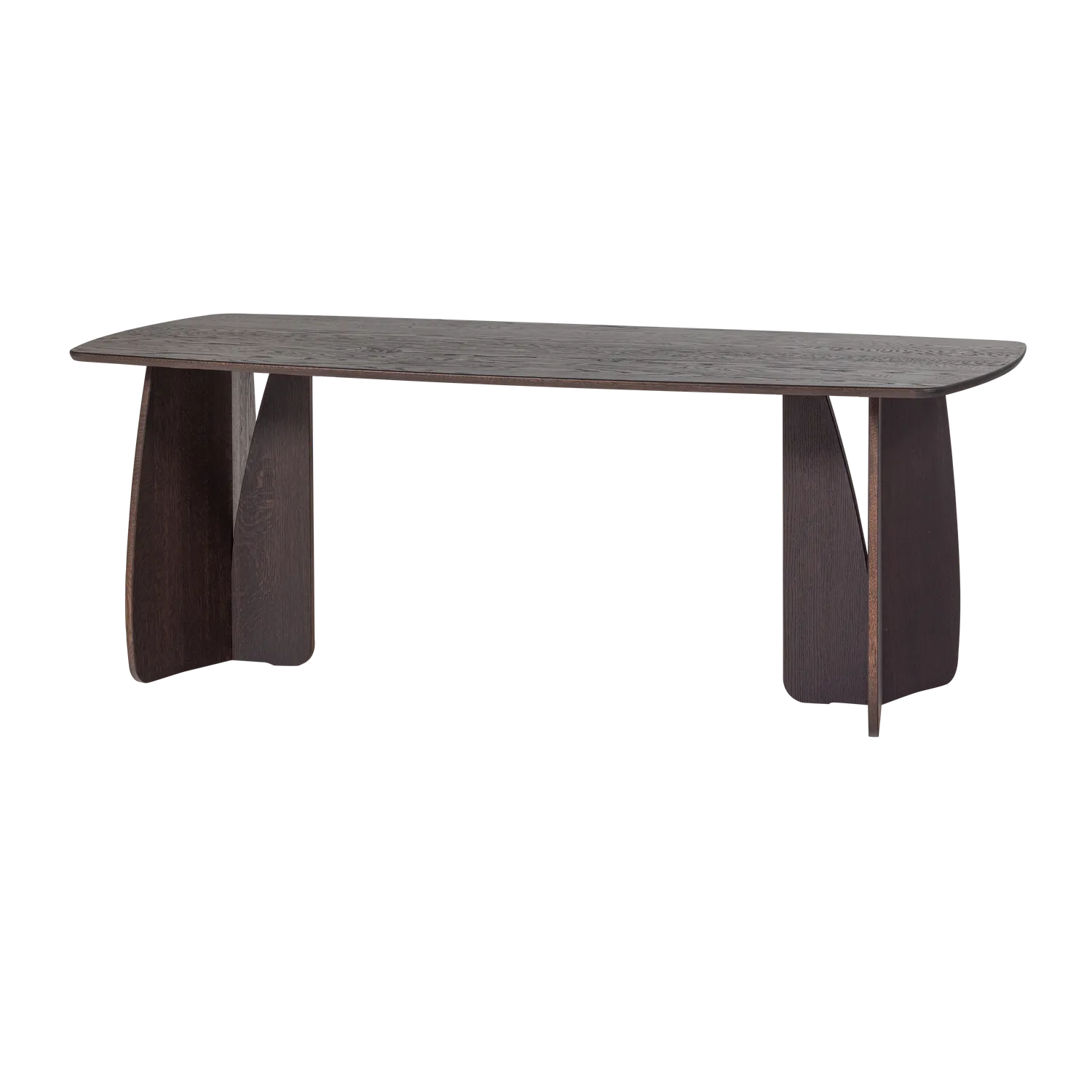Woood Veere Eettafel 200 X100 Cm Mystic Brown [Fsc] - KwaliteitWonen.nl