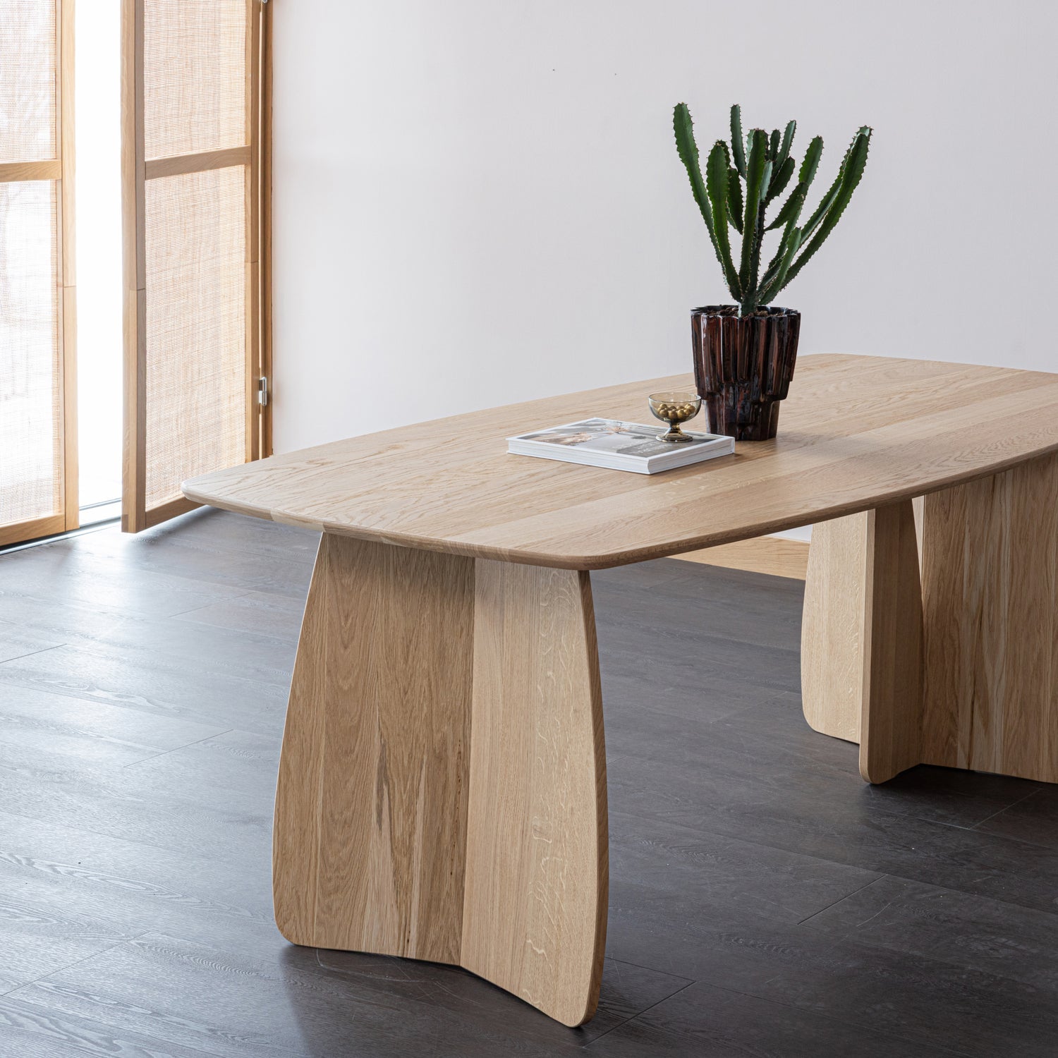 Woood Veere Eettafel 200 X100 Cm Naturel [Fsc] - KwaliteitWonen.nl