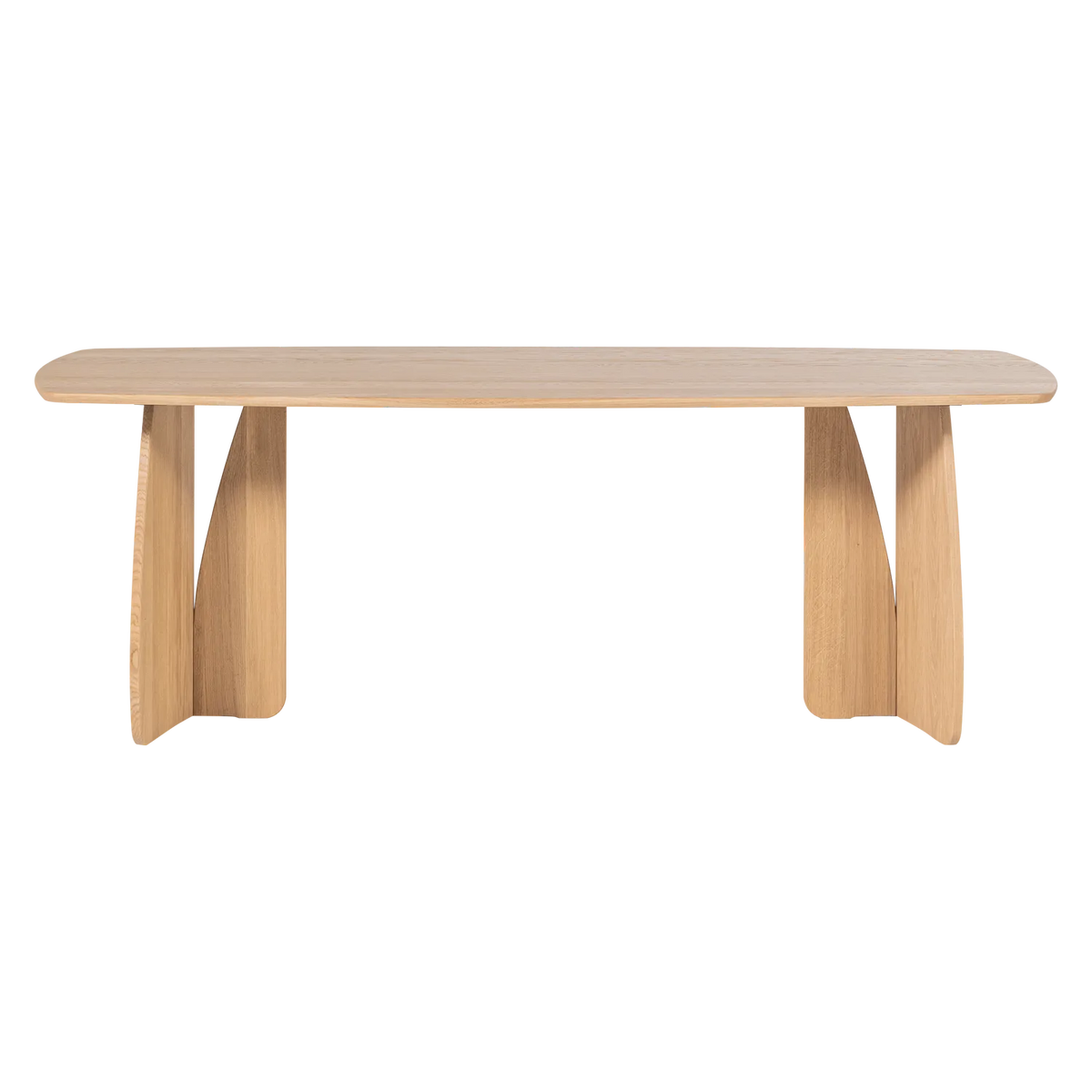 Woood Veere Eettafel 220 X100 Cm Naturel [Fsc] - KwaliteitWonen.nl