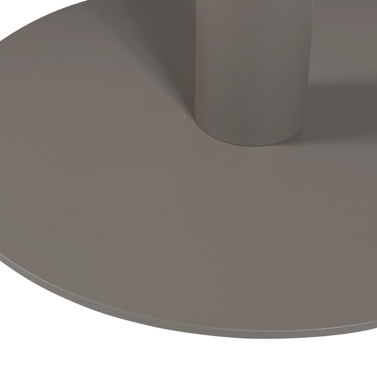Woood Vela Tuintafel Rond O122 Cm Hout/Aluminium Naturel/Zand [Fsc] - KwaliteitWonen.nl