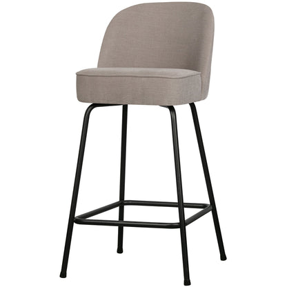 Woood Vogue Barstoel 65 Cm Geweven Stof Zand - KwaliteitWonen.nl