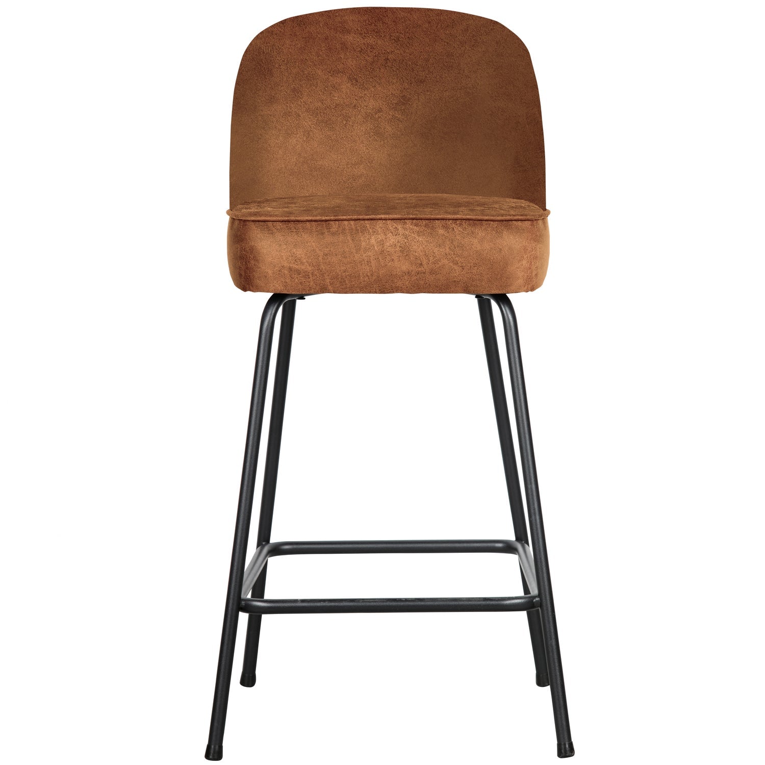 Woood Vogue Barstoel 65 Cm Leer Cognac - KwaliteitWonen.nl