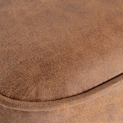 Woood Vogue Barstoel 80 Cm Leer Cognac - KwaliteitWonen.nl