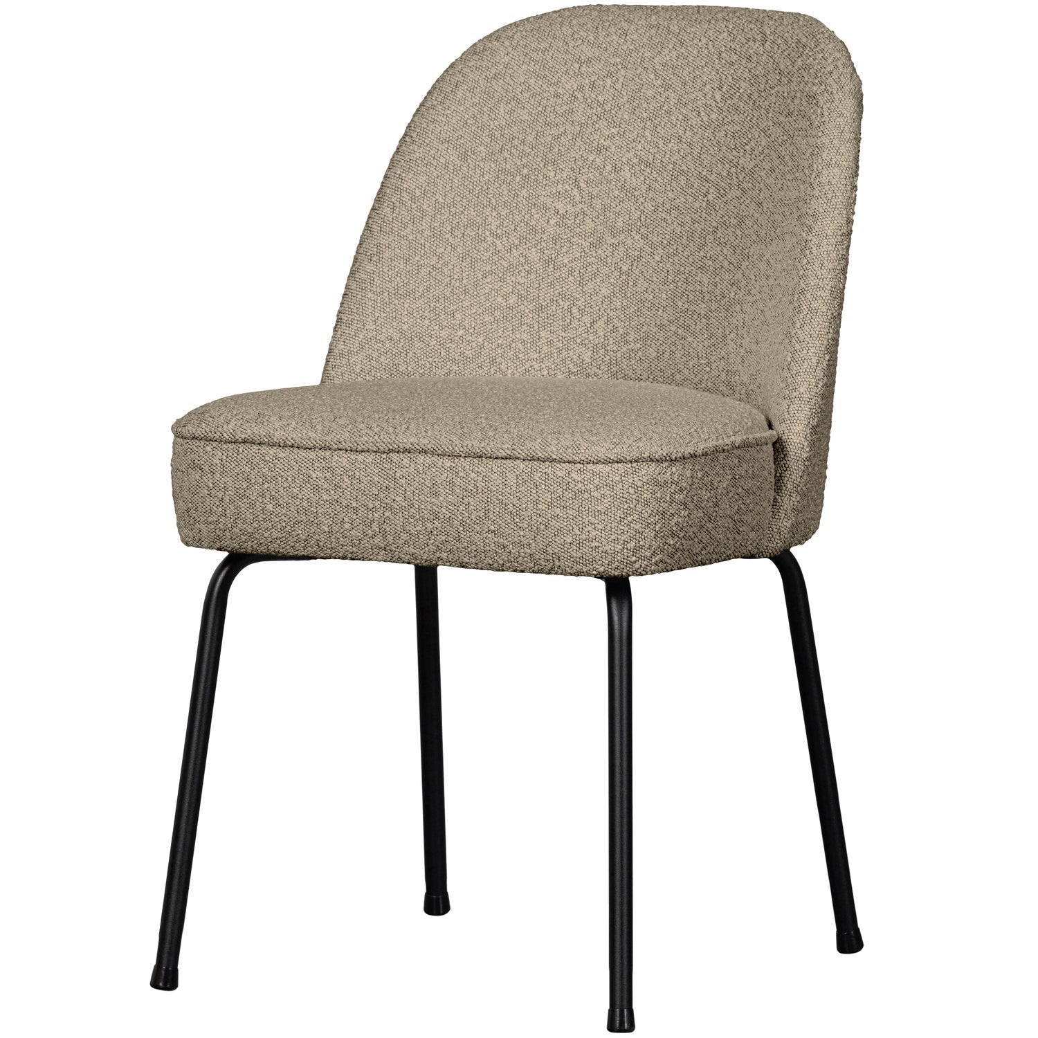 Woood Vogue Eetkamerstoel Boucle Beige - KwaliteitWonen.nl