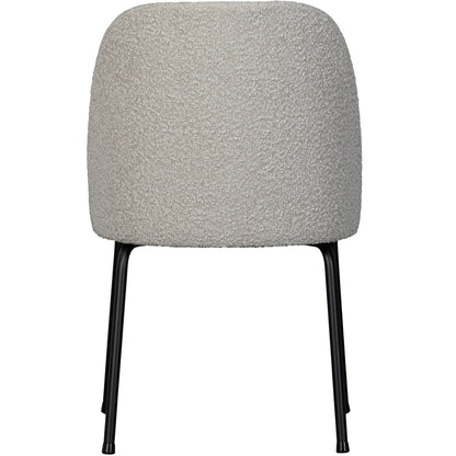 Woood Vogue Eetkamerstoel Boucle Naturel - KwaliteitWonen.nl