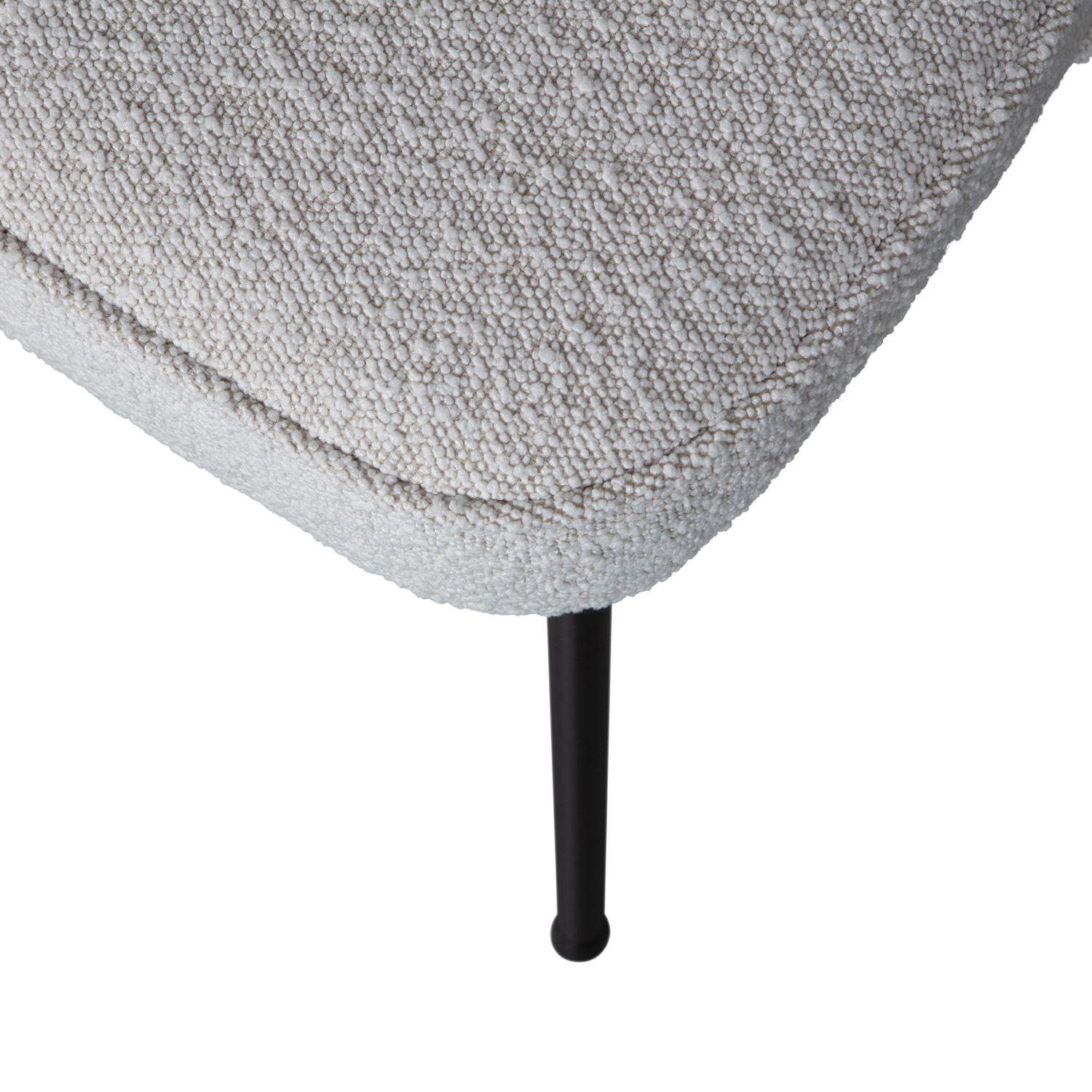 Woood Vogue Eetkamerstoel Boucle Naturel - KwaliteitWonen.nl