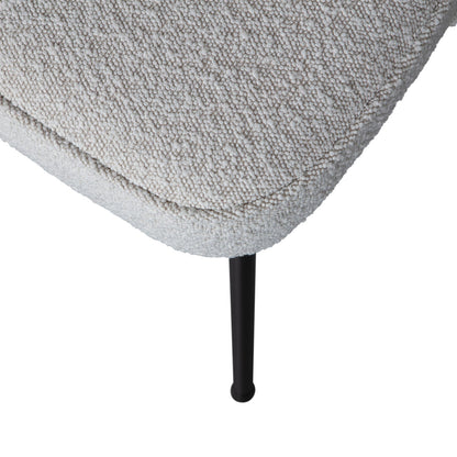 Woood Vogue Eetkamerstoel Boucle Naturel - KwaliteitWonen.nl